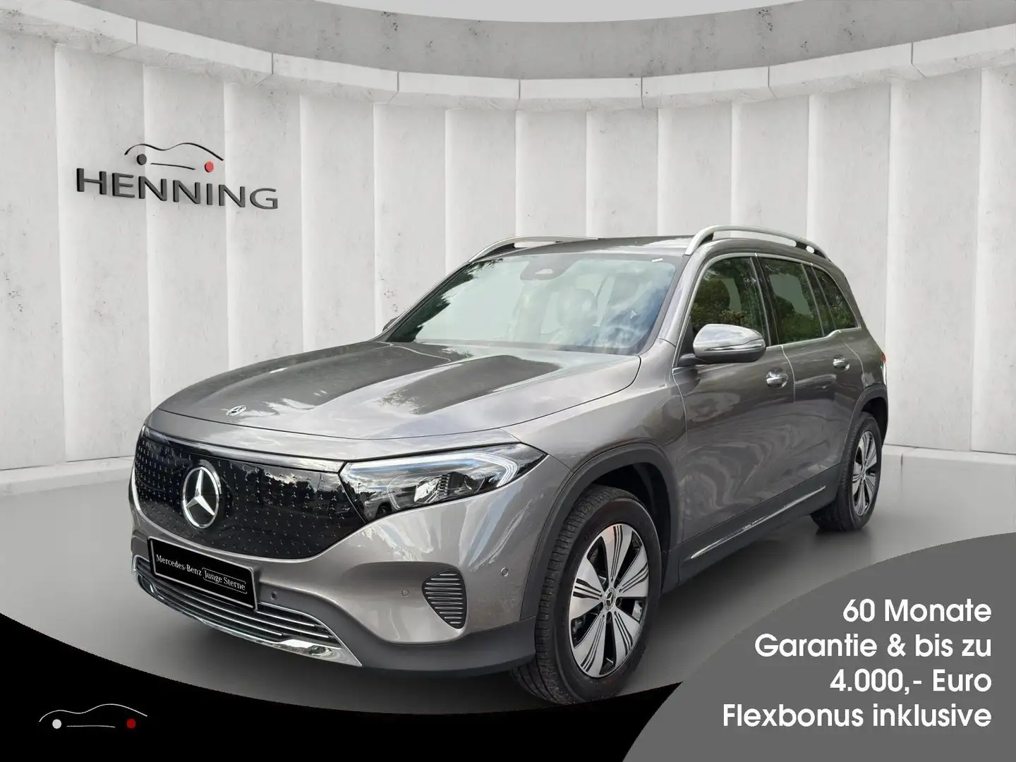 Mercedes-Benz EQB 350 4MATIC Progressive Distronic Totwinkel Grau - 1