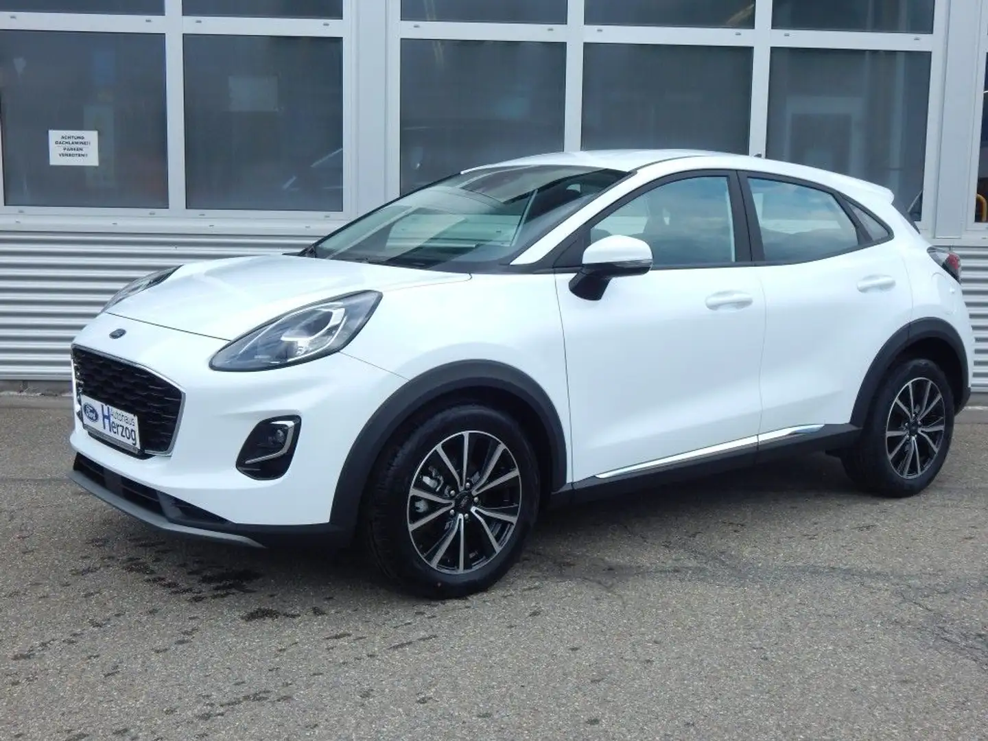 Ford Puma 1.0 EcoBoost Hybrid Aut. TITANIUM Blanc - 1
