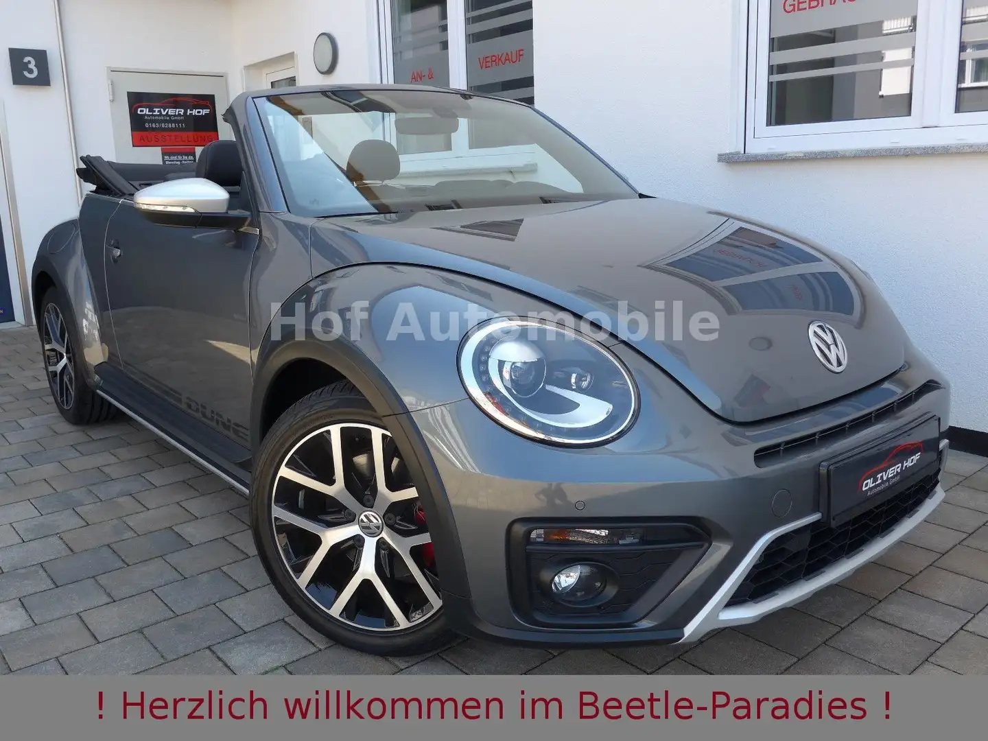Volkswagen Beetle 2.0TSI DSG DUNE Leder Fender DAB ! VOLL ! Grau - 1
