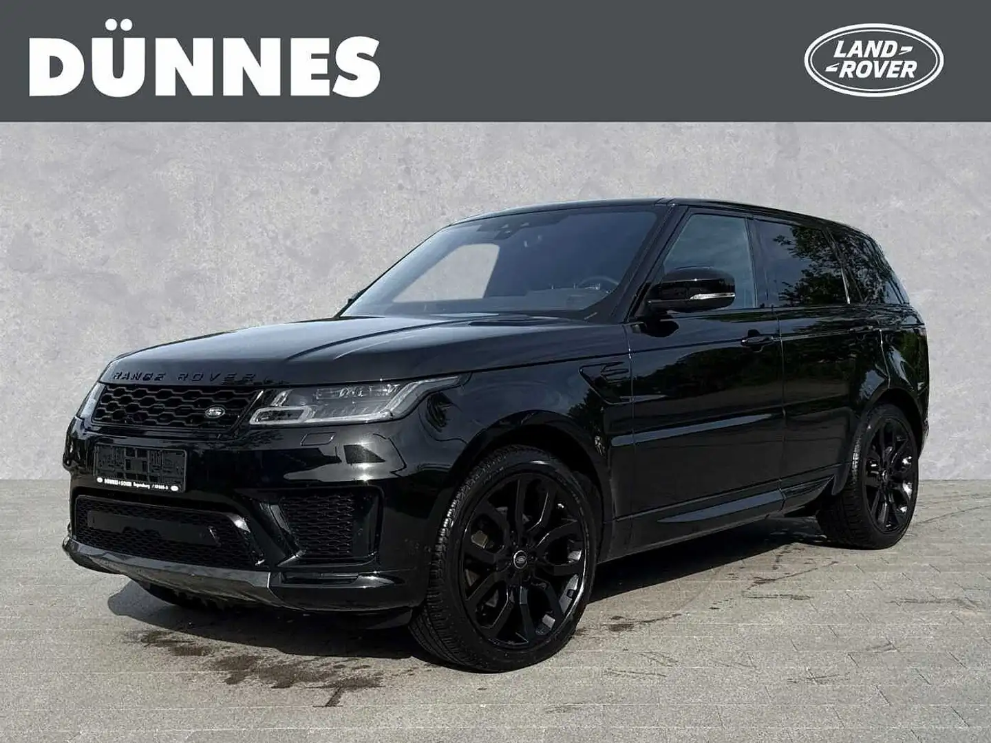 Land Rover Range Rover Sport D250 HSE Schwarz - 1