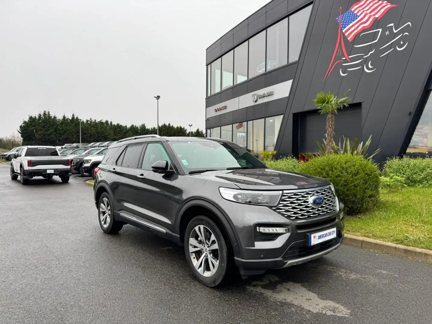 Ford Explorer 3.0 V6 EcoBoost - PHEV - Platinium HYBRIDE Серый - 2