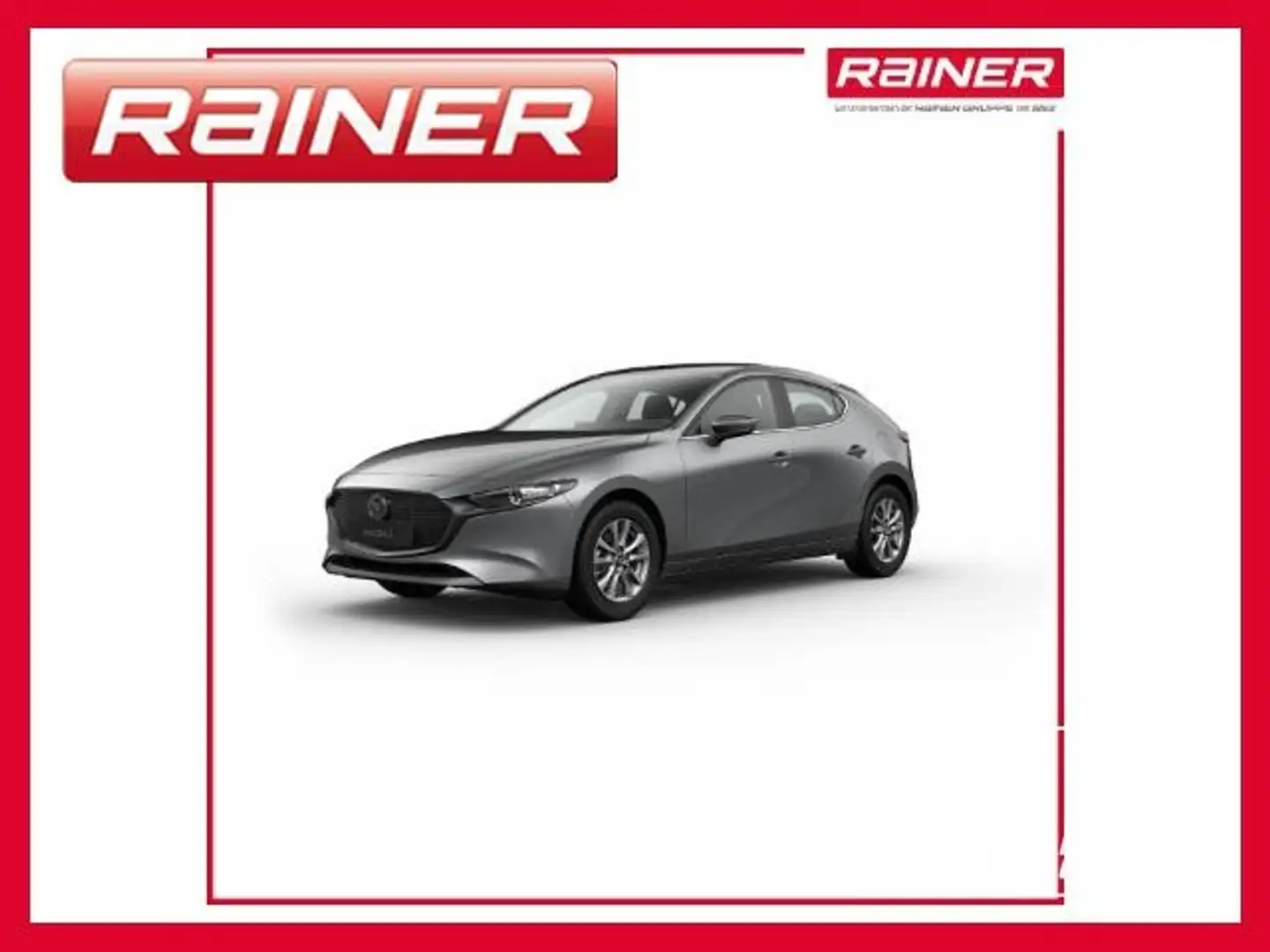 Mazda 3 Mazda3 e-Skyactiv-G140 Homura Aut. Grau - 1