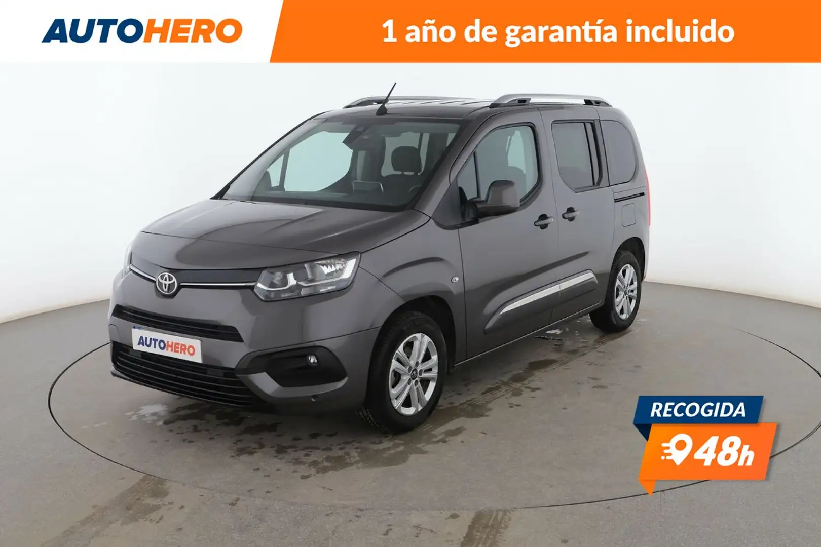 Toyota Proace City 1.2 Turbo L1 Family Active Gris - 1