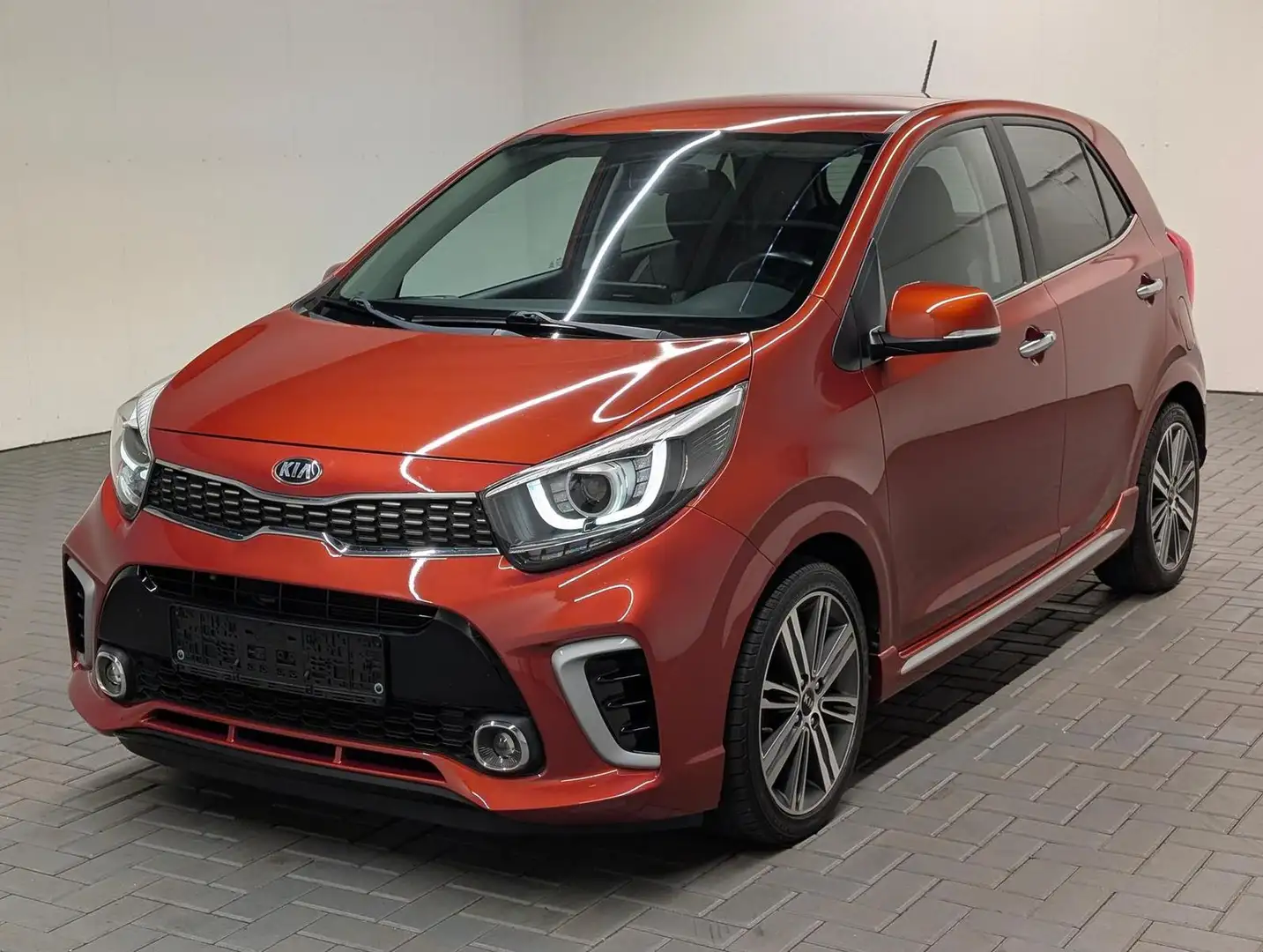 Kia Picanto GT-Line Navi/Carplay/SHZ/Kam/Keyl./16-LM Orange - 1