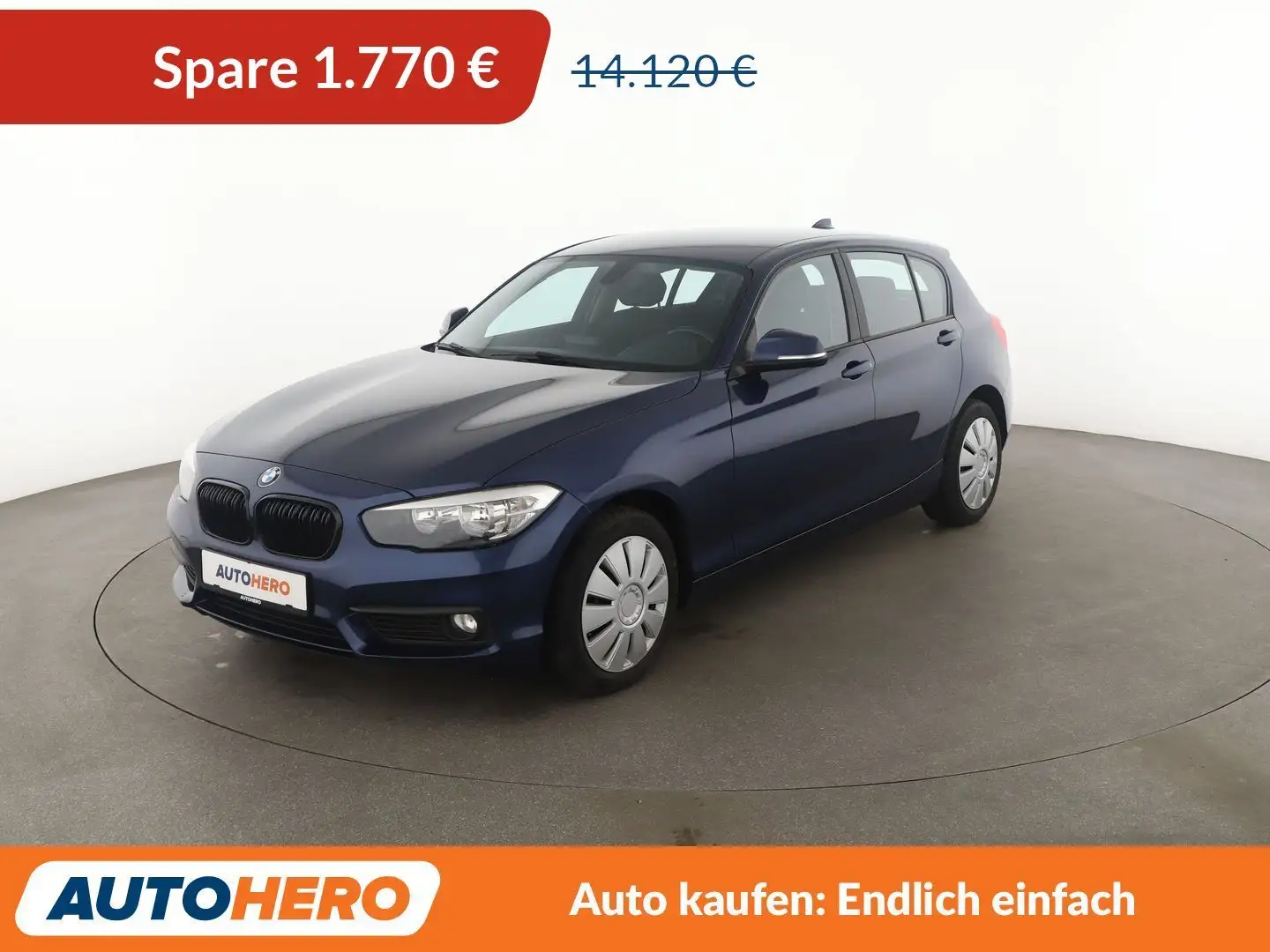 BMW 116 d Advantage*PDC*SHZ*TEMPO* Blau - 1