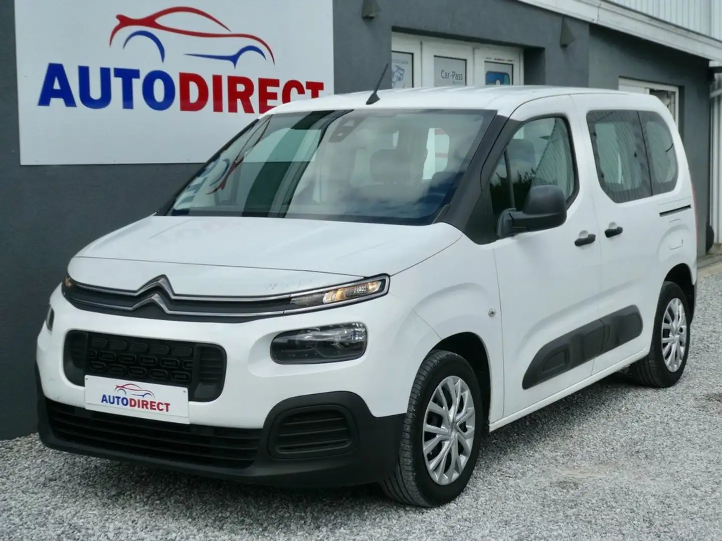 Citroen Berlingo 1.5 BlueHDi 5pl. Airco, Bluetooth *GARANTIE 1 JAAR Blanc - 1