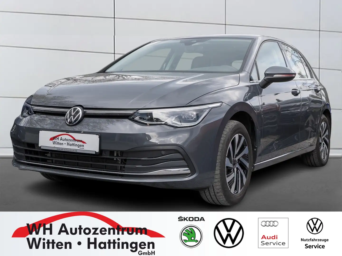 Volkswagen Golf VIII 1.4 TSI eHybrid Style NAVI AHK REARVIEW LE... Gris - 1