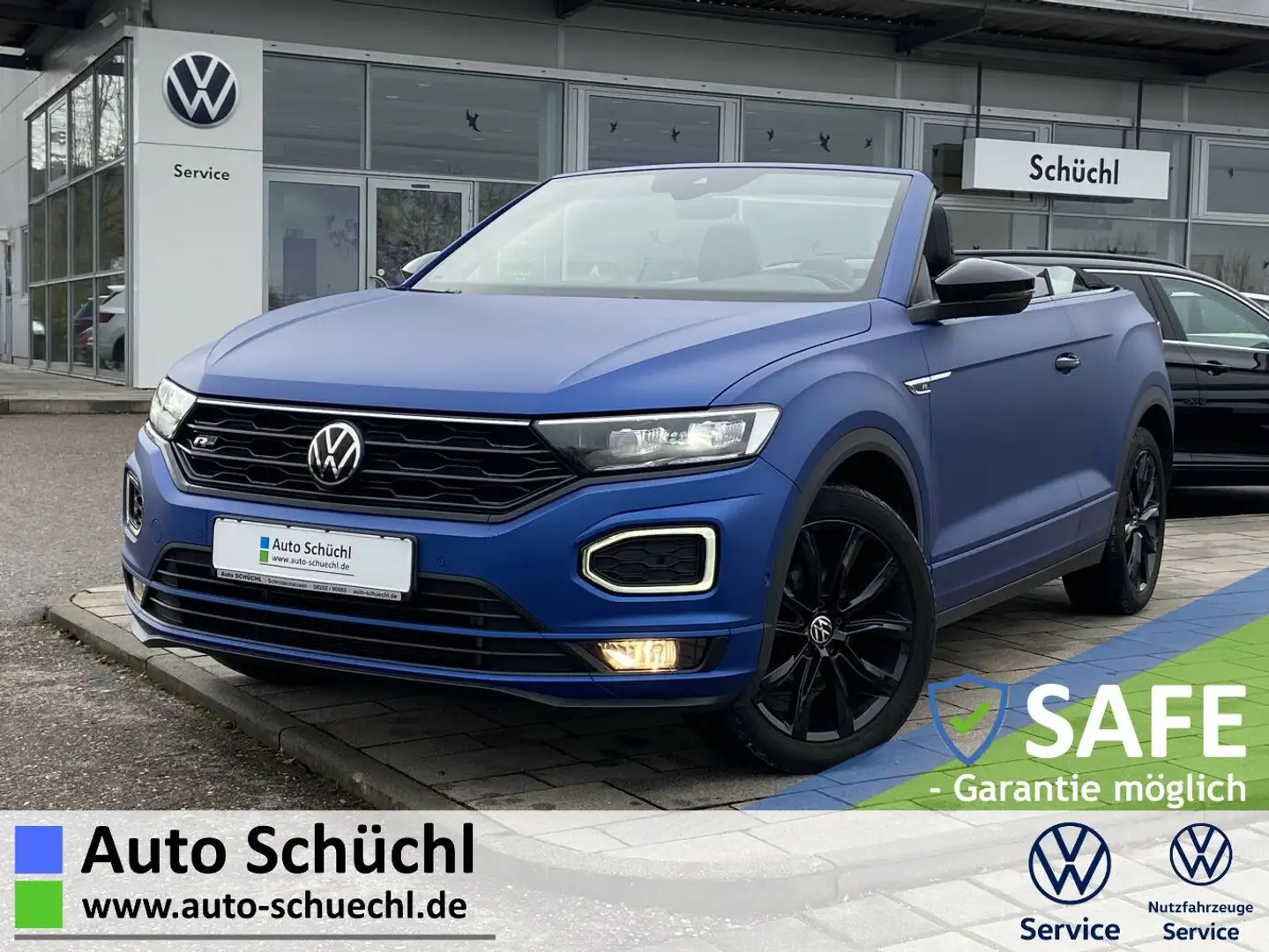 Volkswagen T-Roc Cabrio 1.5 TSI DSG R-LINE EDITION-BLUE NAV Blau - 1