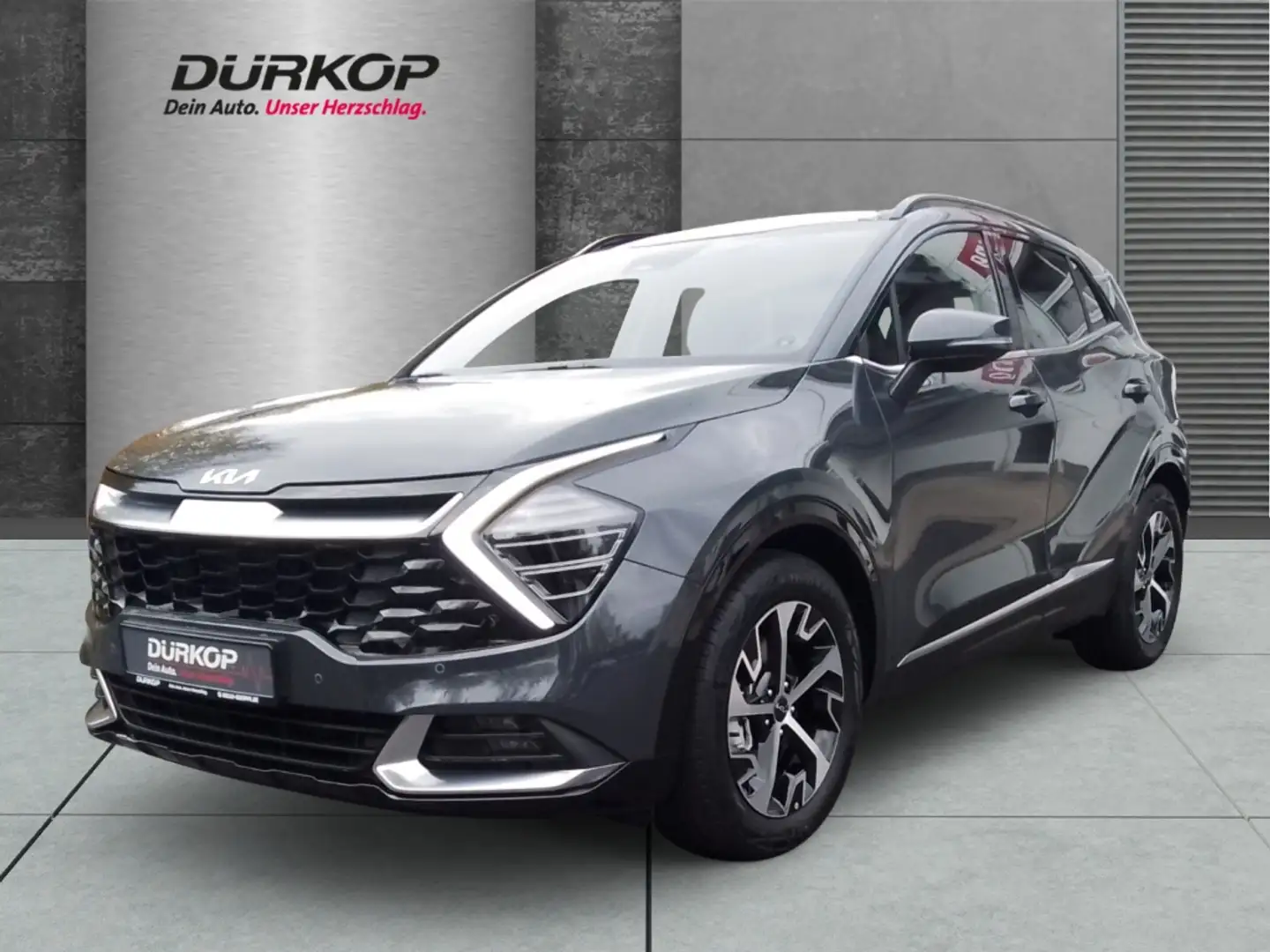 Kia Sportage 1.6 CRDi Spirit Allrad Mild Hybrid Panorama Leder Gris - 1