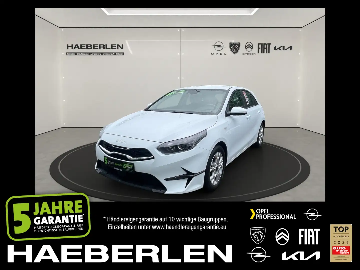 Kia Ceed / cee'd Ceed 1.0 T-GDI Edition 7 *Sitz+Lenkradheizung* Bílá - 1