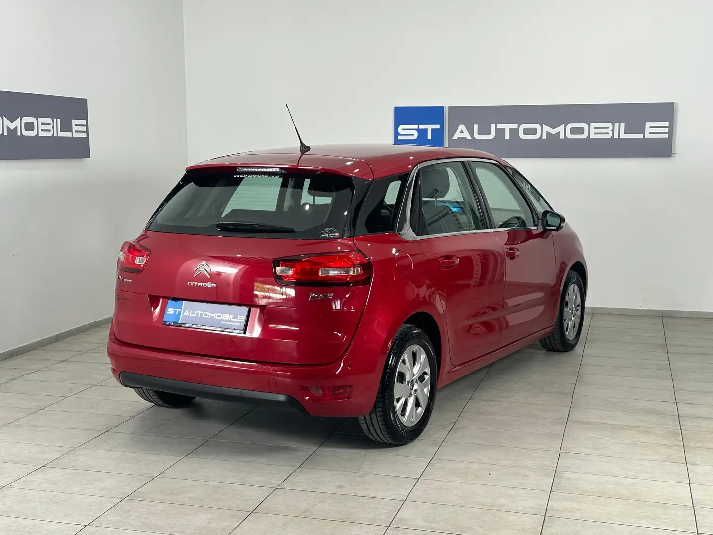 Citroen C4 SpaceTourer Selection Aut. / 1.BESITZ // PDC // NAVI // Rot - 2