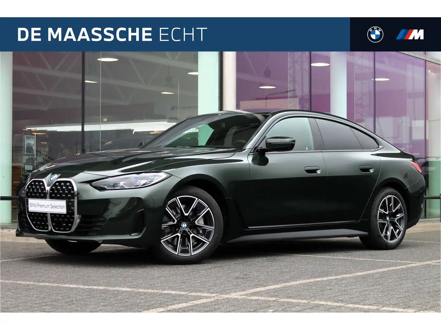 BMW 430 4 Serie Gran Coupé 430i High Executive Automaat / Groen - 1