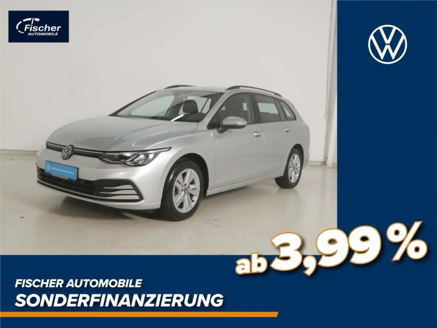Volkswagen Golf Variant 1.0 TSI Life 6Gg. LED/NAV/SH/ALLU/DAB+ Plateado - 1