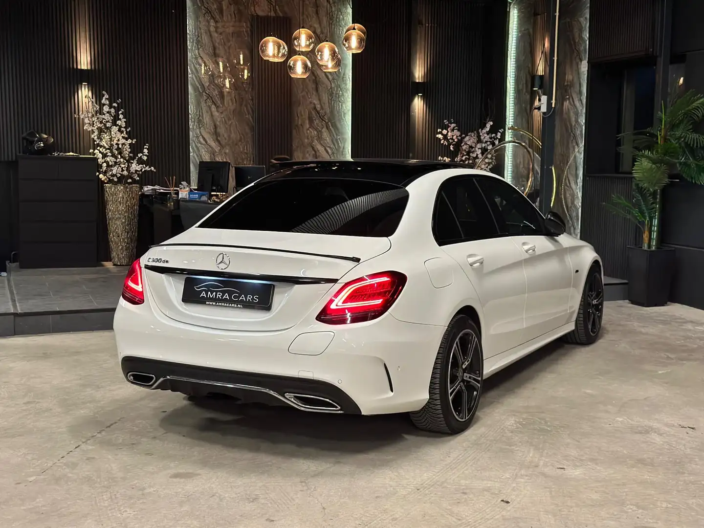 Mercedes-Benz C 300 de AMG|PANORAMA|BOMVOL! Bianco - 2