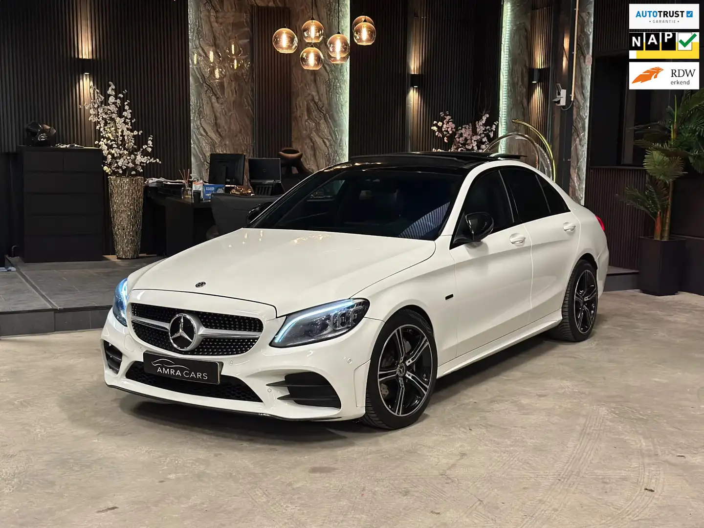Mercedes-Benz C 300 de AMG|PANORAMA|BOMVOL! Bianco - 1