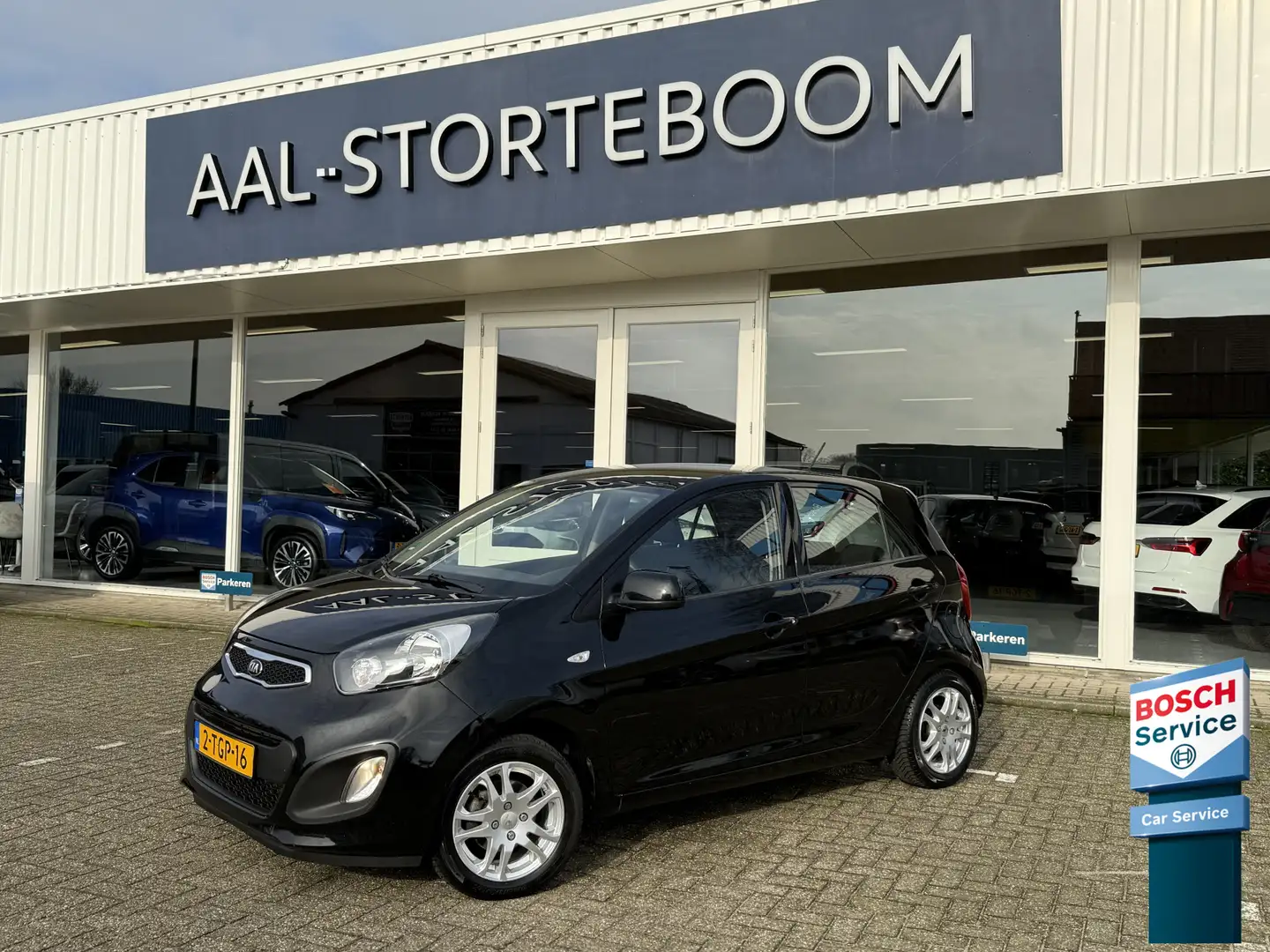 Kia Picanto 1.2 CVVT ISG Comfort Pack | 5-drs | Airco | LMV | Schwarz - 1
