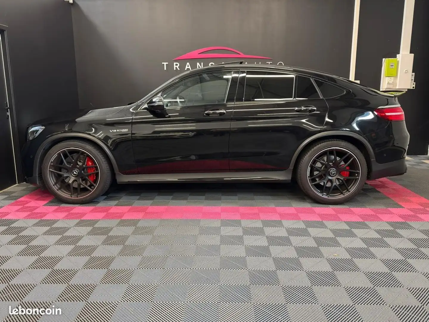 Mercedes-Benz GLC 63 AMG MERCEDES COUPE 63 S AMG 9G-Tronic 4Matic+ SECONDE  Noir - 2