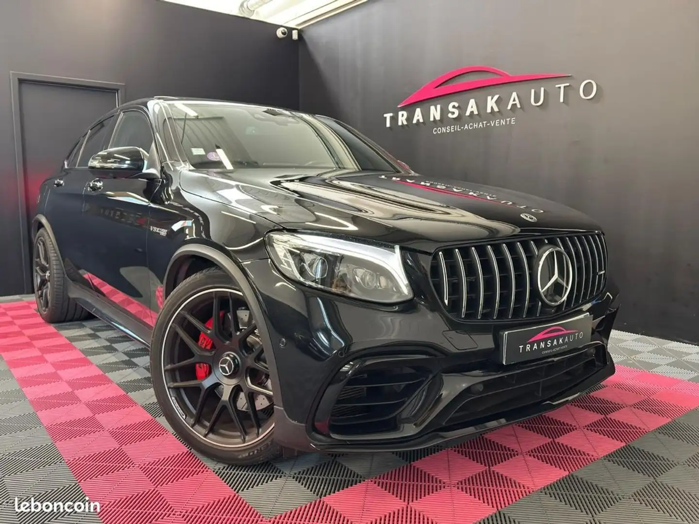Mercedes-Benz GLC 63 AMG MERCEDES COUPE 63 S AMG 9G-Tronic 4Matic+ SECONDE  Noir - 1