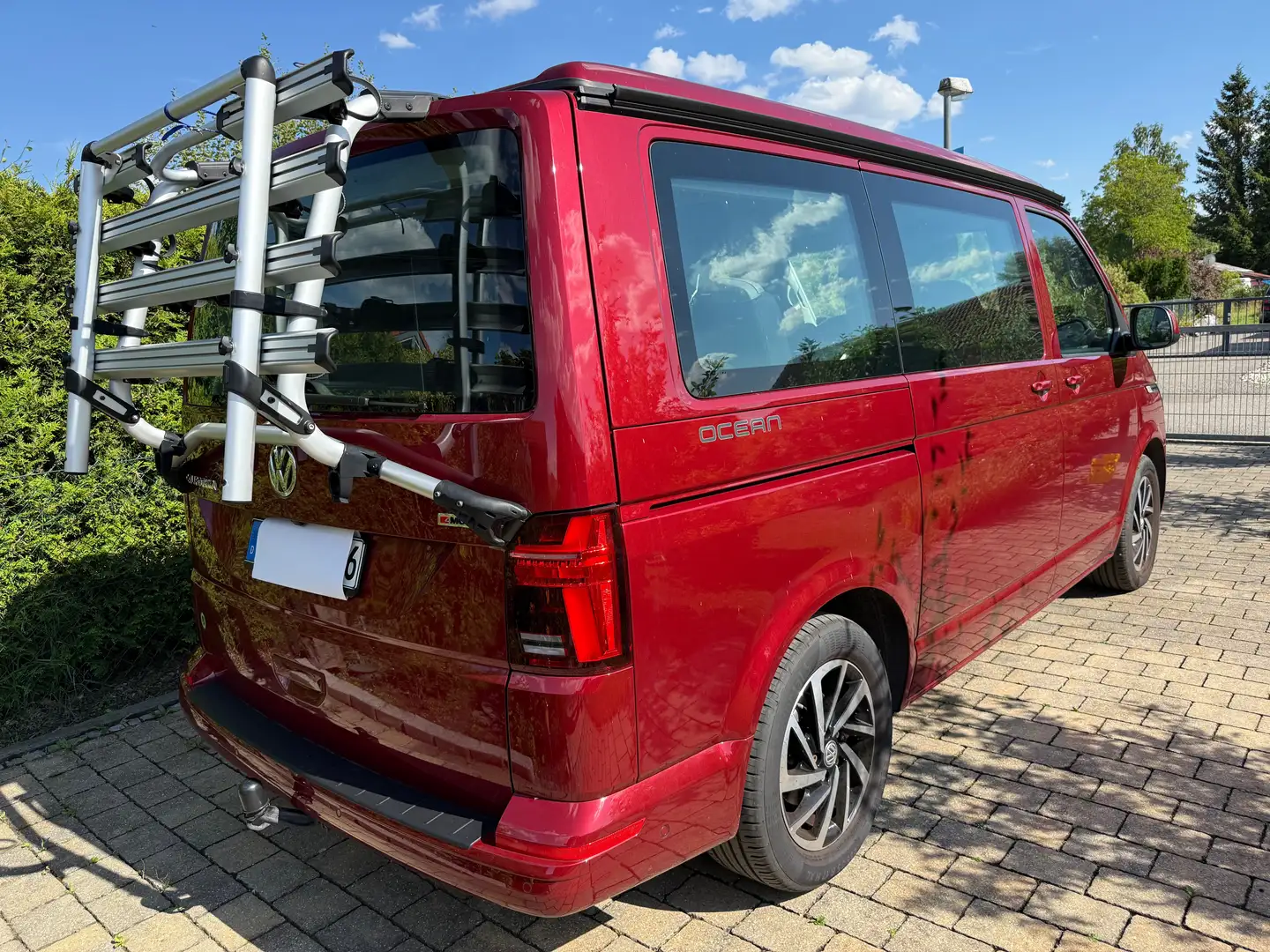 Volkswagen T6.1 California California T6.1 DSG Ocean Roşu - 2