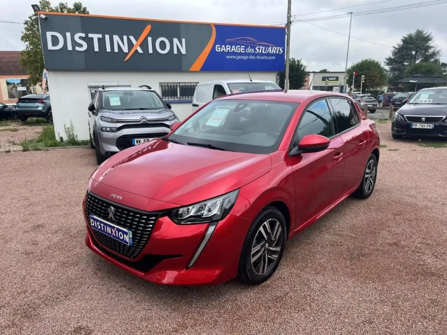 Peugeot 208 1.5 BLUEHDi S\u0026S - 100 - ALLURE Rouge - 1