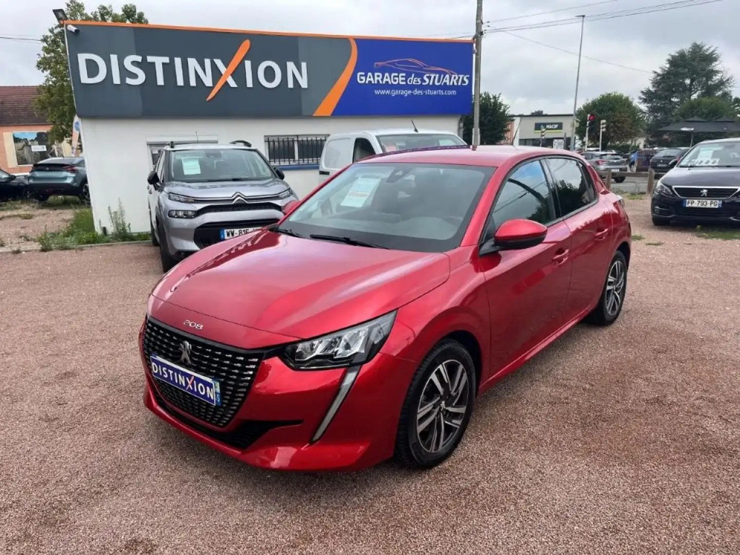 Peugeot 208 1.5 BLUEHDi S\u0026S - 100 - ALLURE Rouge - 2