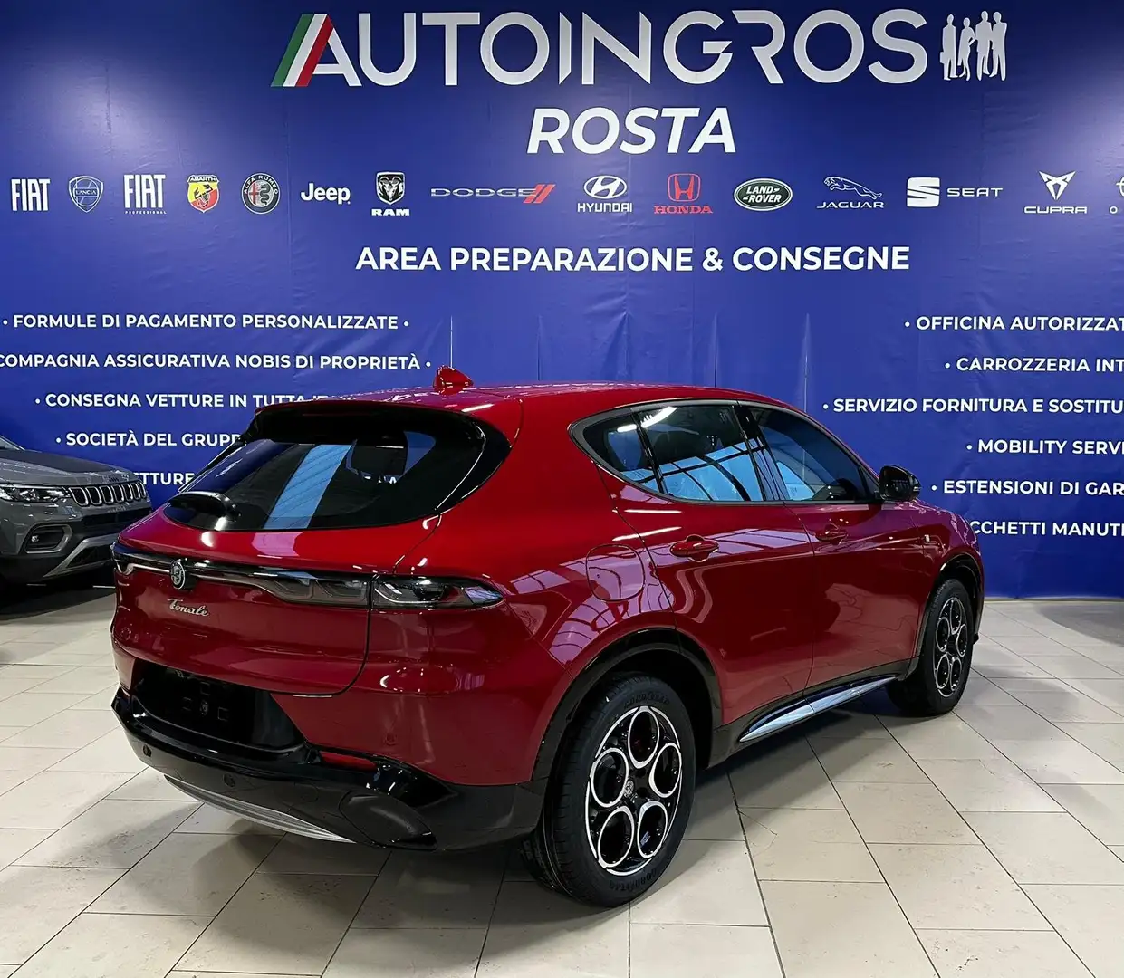 Alfa Romeo Tonale 1.6 Ti 130cv tct6 NUOVA PRONTA CONSEGNA Piros - 2