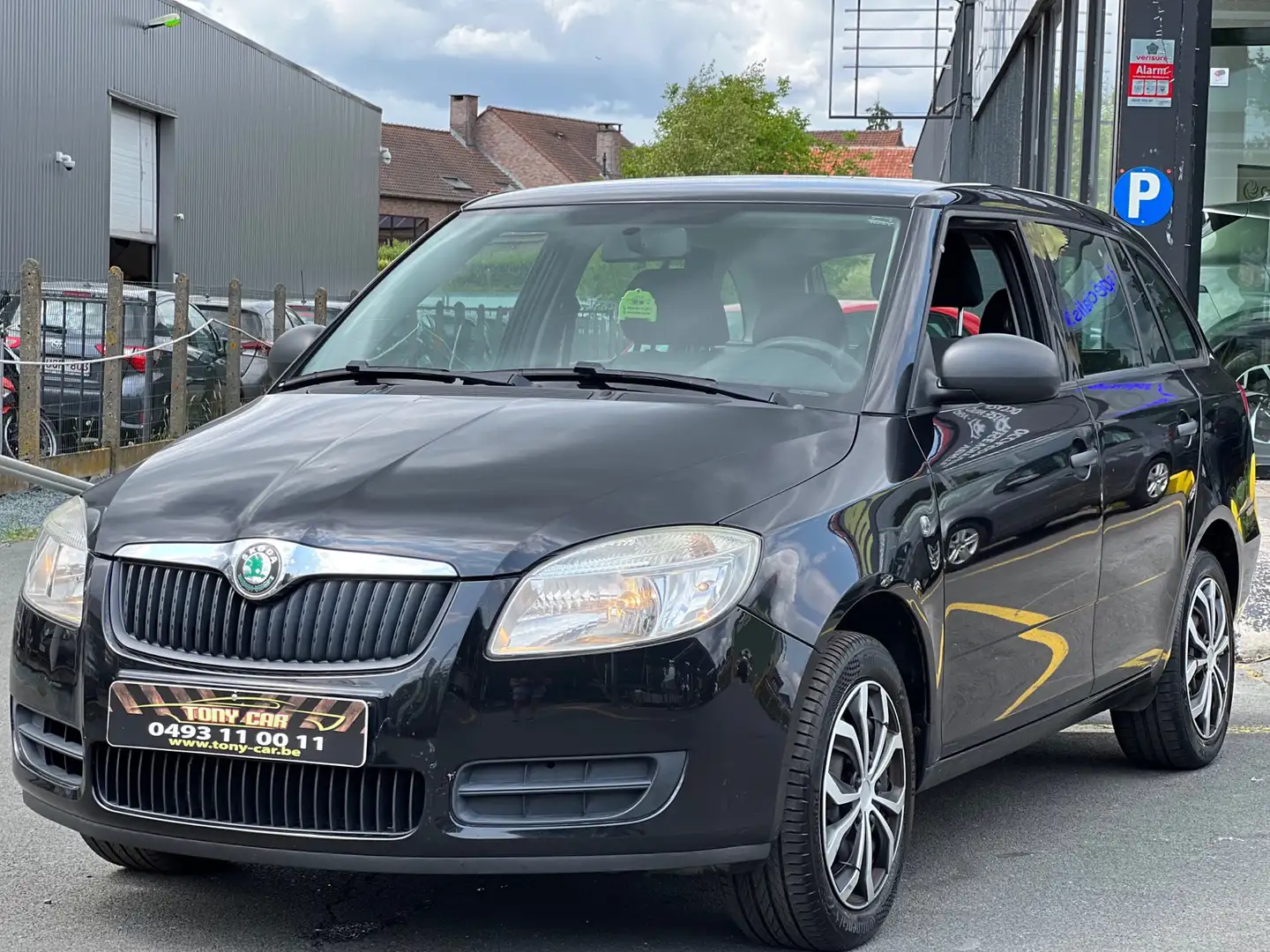 Skoda Fabia 1.2i*NAVI*BT*USB*contrôle technique*garantie* Zwart - 2