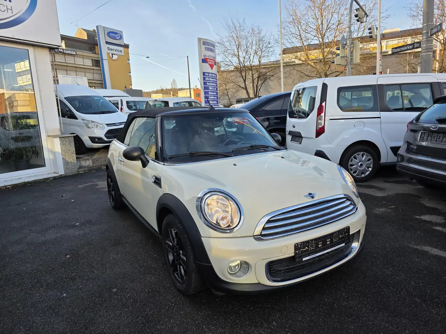 MINI One Cabrio 1.Hand,Scheckheft,Klima,Traumzustand Weiß - 2