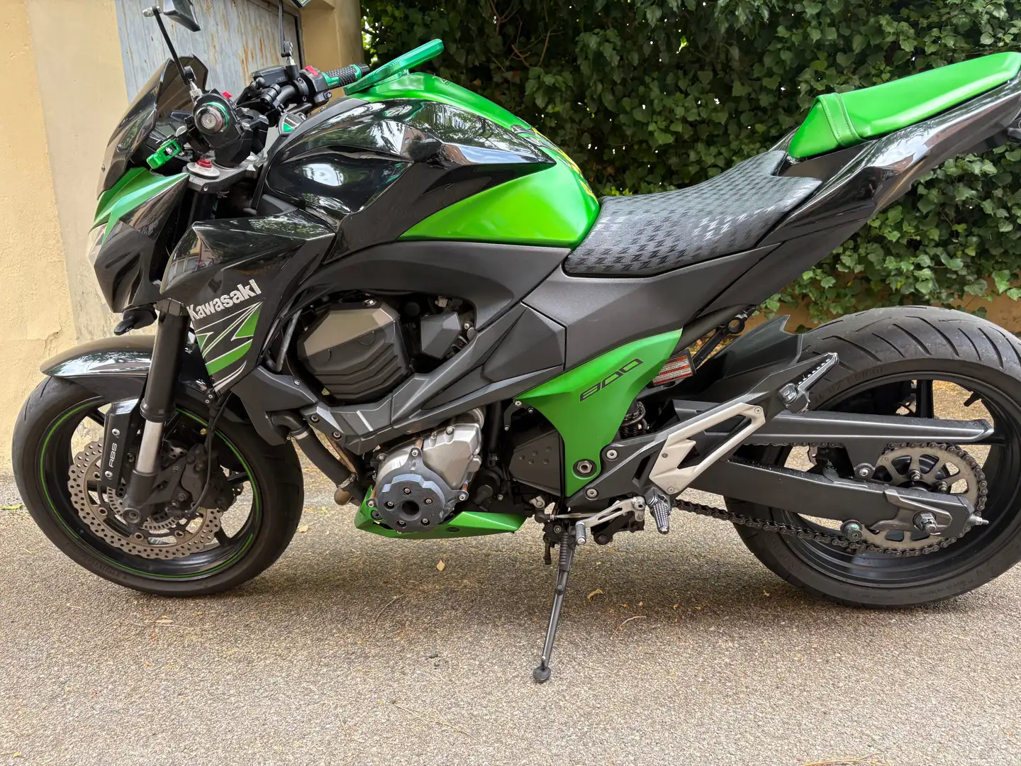 Kawasaki Z 800 ABS performance Зелений - 2