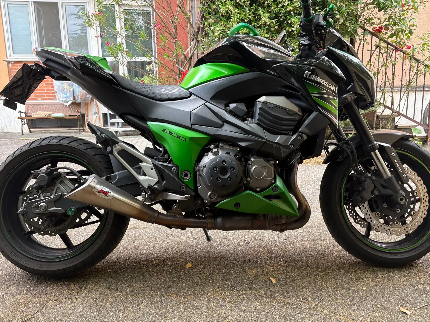 Kawasaki Z 800 ABS performance Зелений - 1