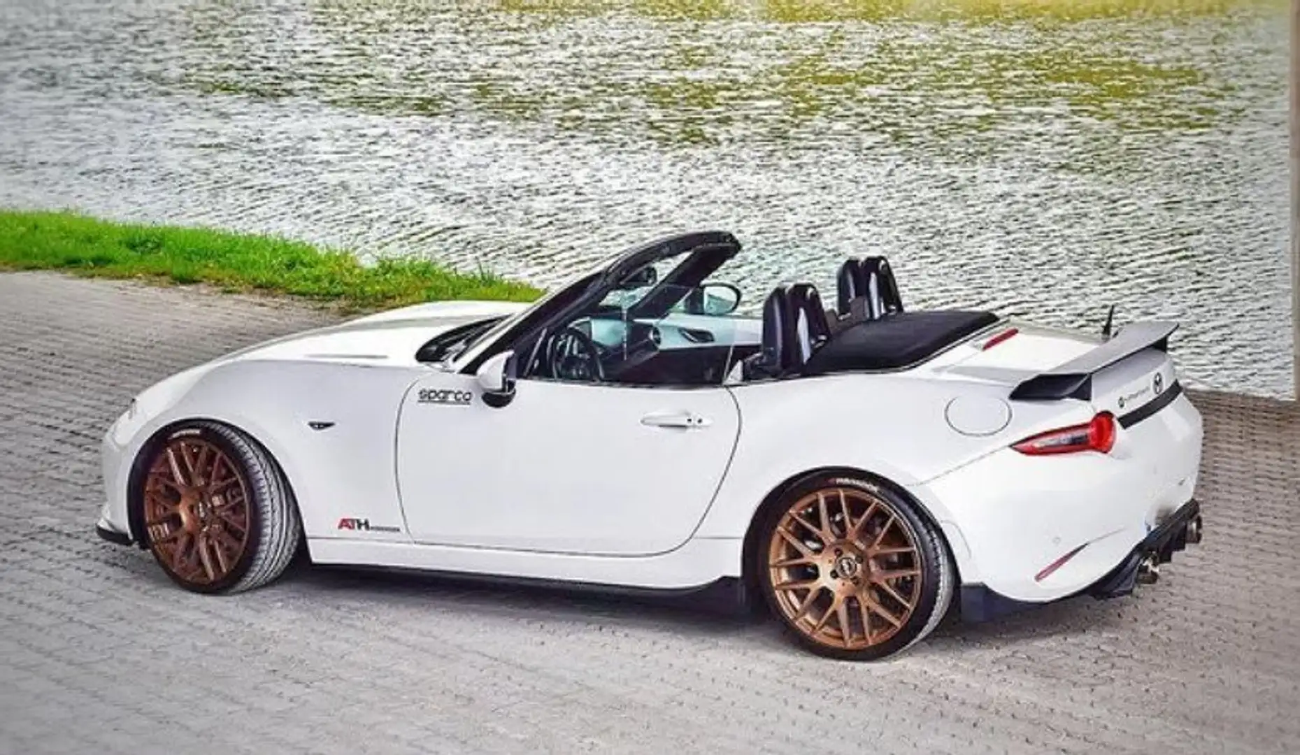 Mazda MX-5 MX-5 SKYACTIV-G 160 i-ELOOP Sports-Line Weiß - 1