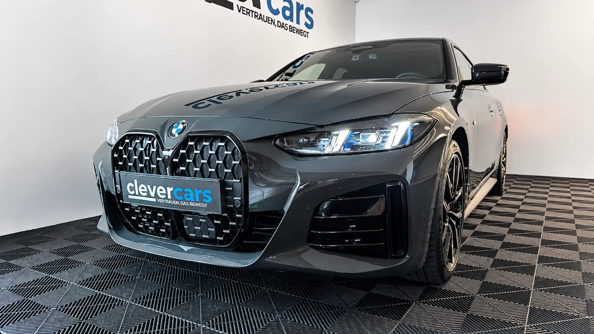 BMW 420 4er Gran Coupe- 420d Mild Hybrid Silber - 2