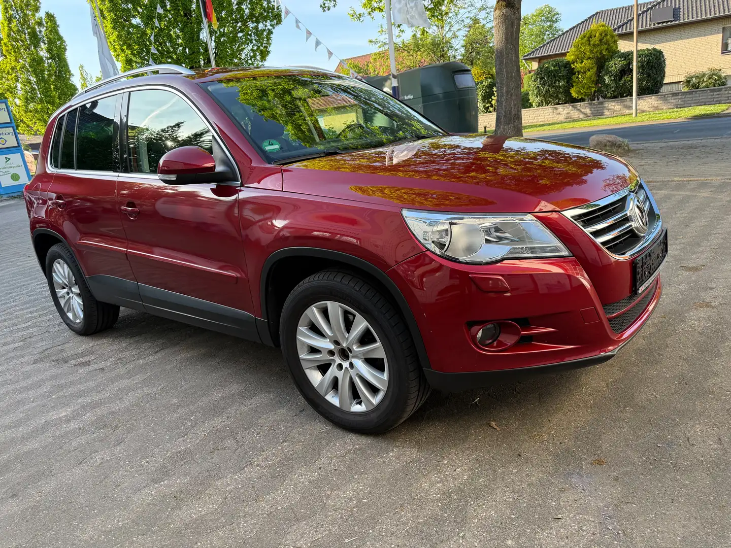 Volkswagen Tiguan 1.4 TSI 4Motion Sport..Standheizung Rood - 1