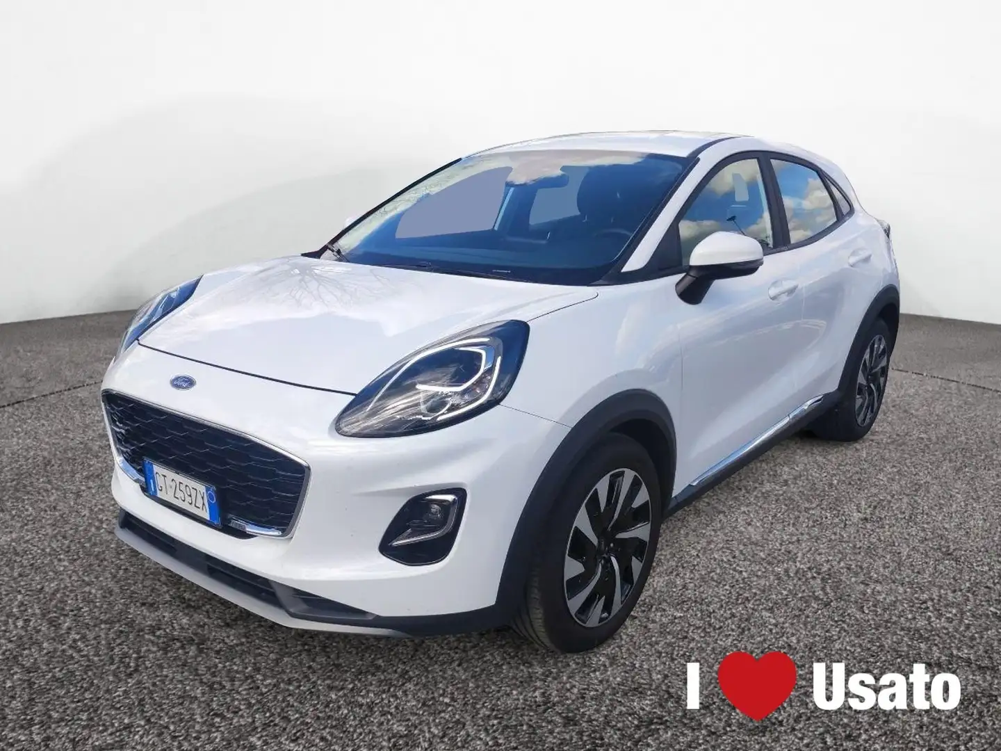 Ford Puma II 2020 1.0 ecoboost h Titanium Design s&s 125cv Bianco - 1