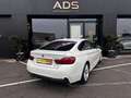 BMW 420 I Grand coupé pack M 2.0L 184CV Blanc - thumbnail 4