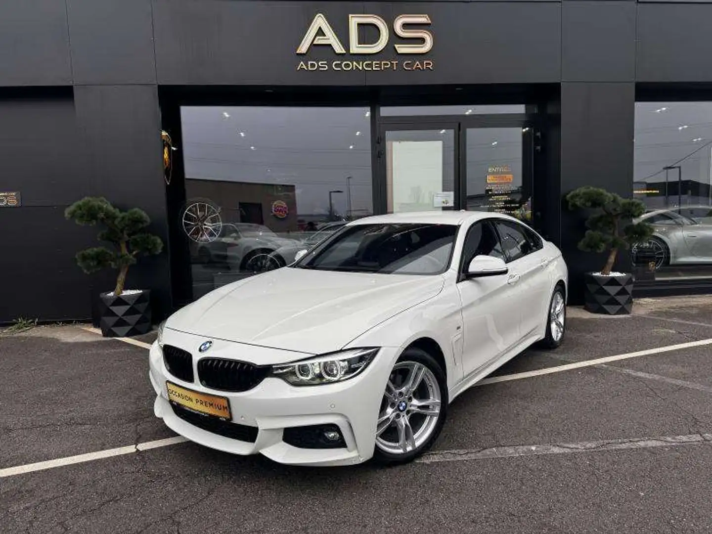 BMW 420 I Grand coupé pack M 2.0L 184CV Blanc - 2