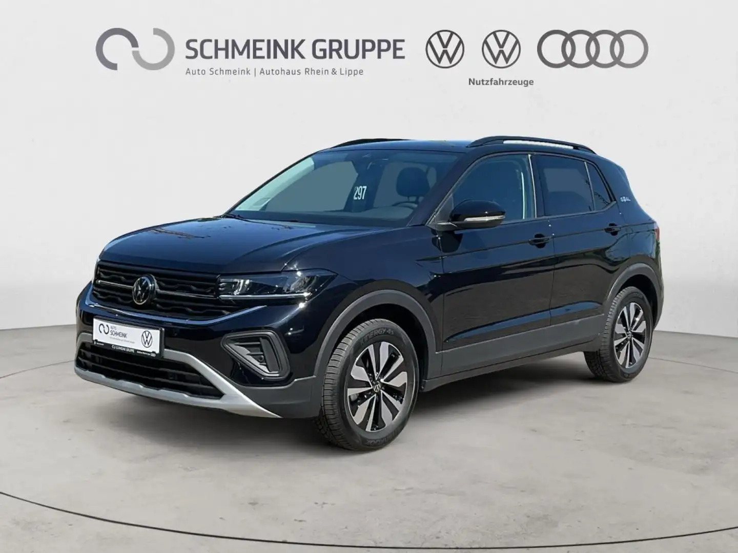 Volkswagen T-Cross Life 1.0 TSI AHK Navi Kamera Allwetter Schwarz - 1