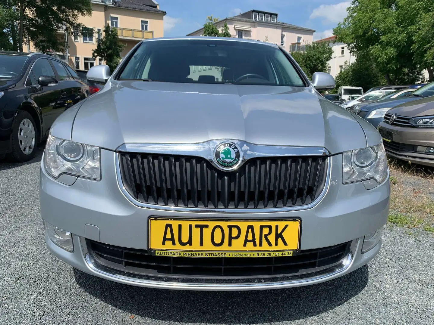 Skoda Superb 1.8 *Klimaautom.,Navi,Xenon, AHZV, Nr. 43 Zilver - 2