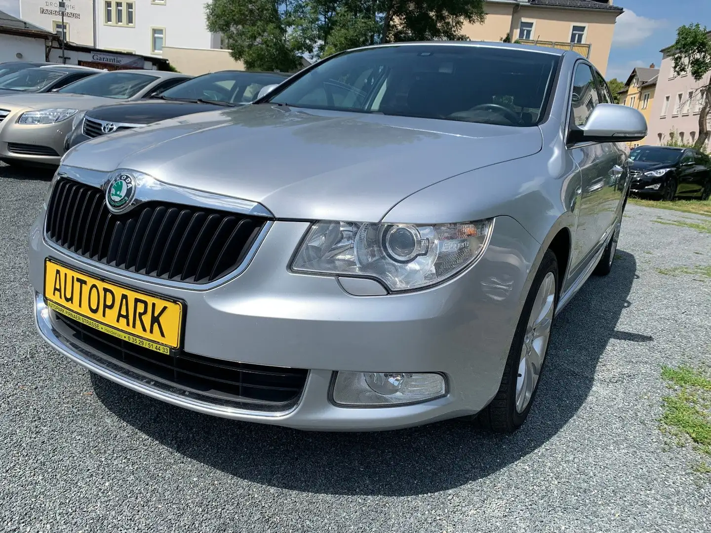 Skoda Superb 1.8 *Klimaautom.,Navi,Xenon, AHZV, Nr. 43 Zilver - 1