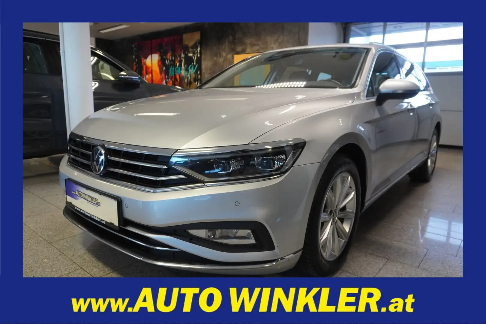 Volkswagen Passat Variant 2.0 TDI Virtual/Navi/Leder/LED Silber - 1
