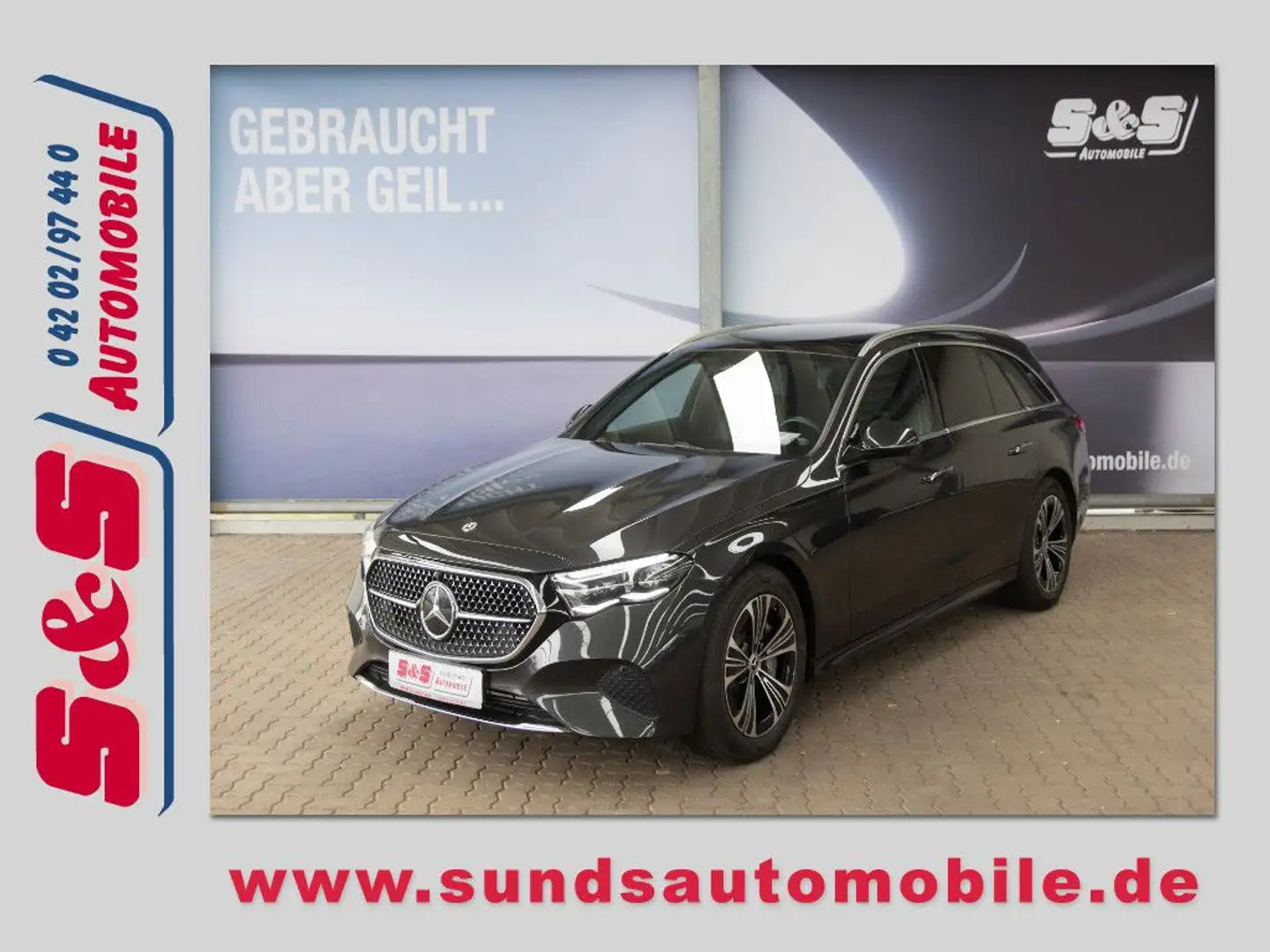 Mercedes-Benz E 450 D T-Modell Avantgarde Advanced Plus 4MATIC Серый - 1