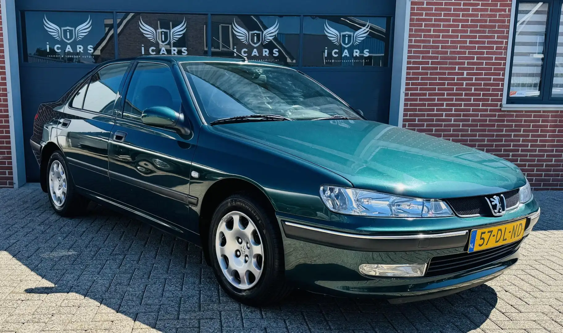 Peugeot 406 1.8 SR 1e eigenaar Dealer onderhouden Navigatie Groen - 1