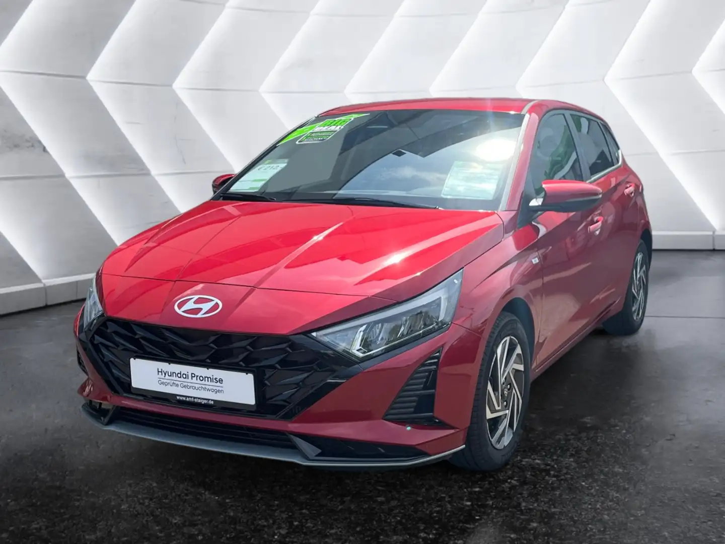 Hyundai i20 1.0 T-GDI Trend FLA 4xSHZ SpurH LED KlimaA Rot - 2