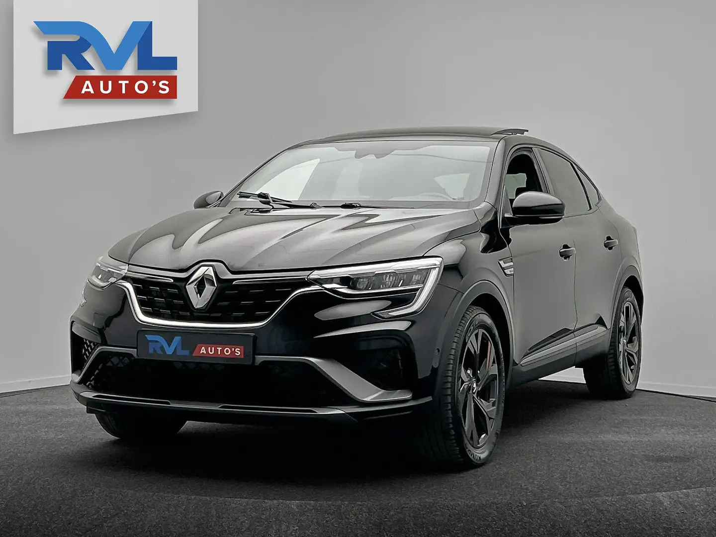 Renault Arkana 1.6 E-Tech Hybrid 145 R.S. Line Pano/dak Leder Cam Zwart - 1