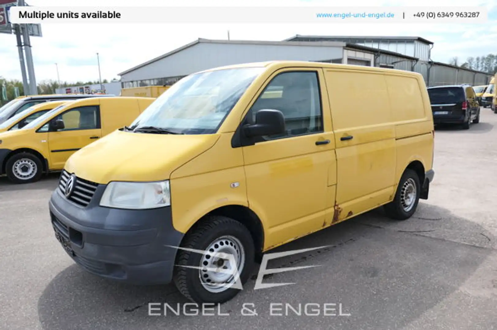 Volkswagen T5 Transporter 1.9 TDI PARKTRONIK Gelb - 2