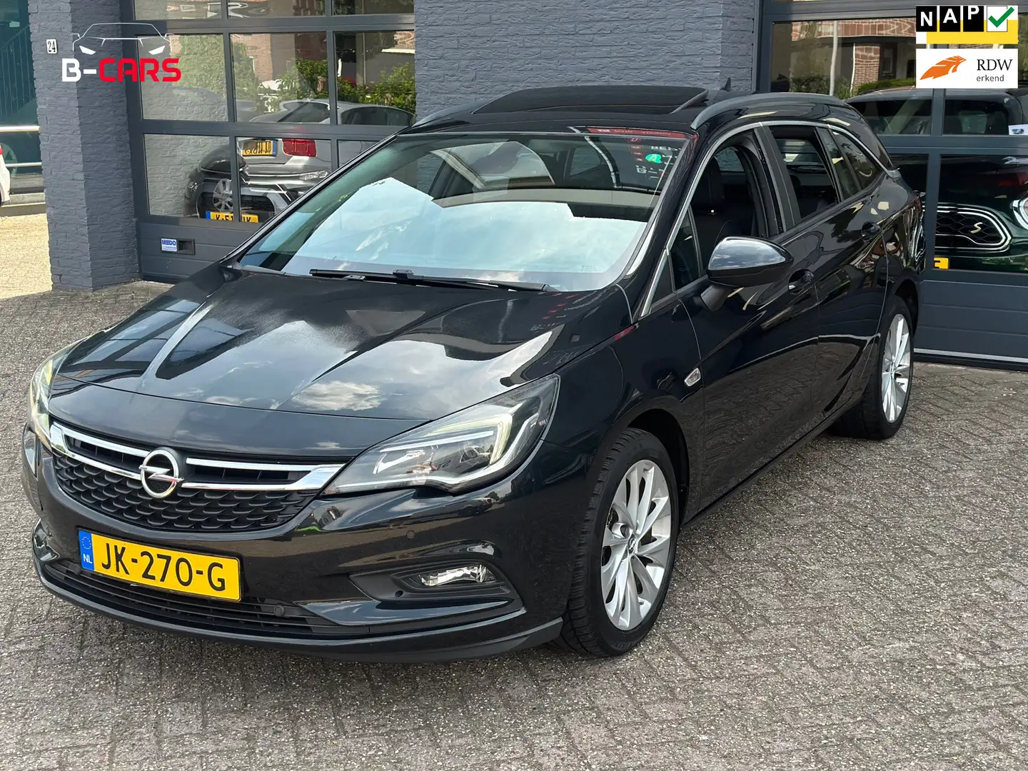 Opel Astra Sports Tourer 1.0 Edition Xenon|Pano|Navi|Cruisec| Noir - 1