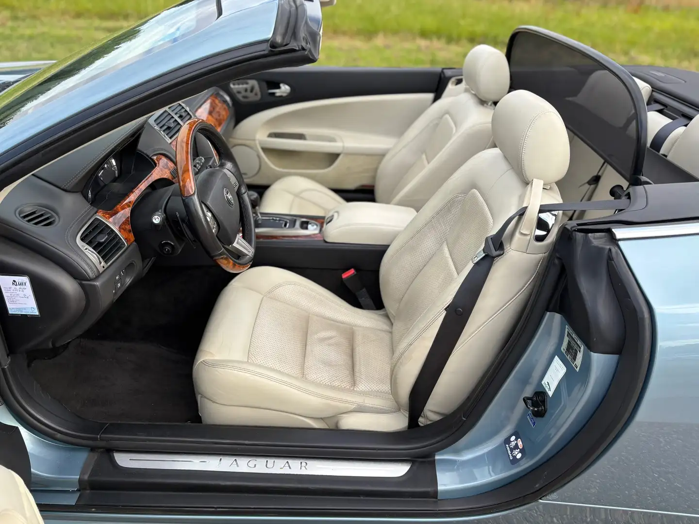 Jaguar XK 4.2 V8 Convertible Aut NEDERLANDSE AUTO! Blue - 2