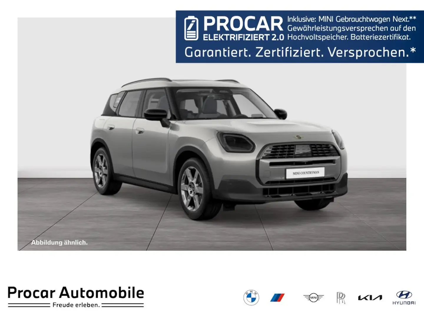 MINI Cooper Countryman Countryman C HUD PANO AHK RFK NAVI LED PDC V+H Silber - 1
