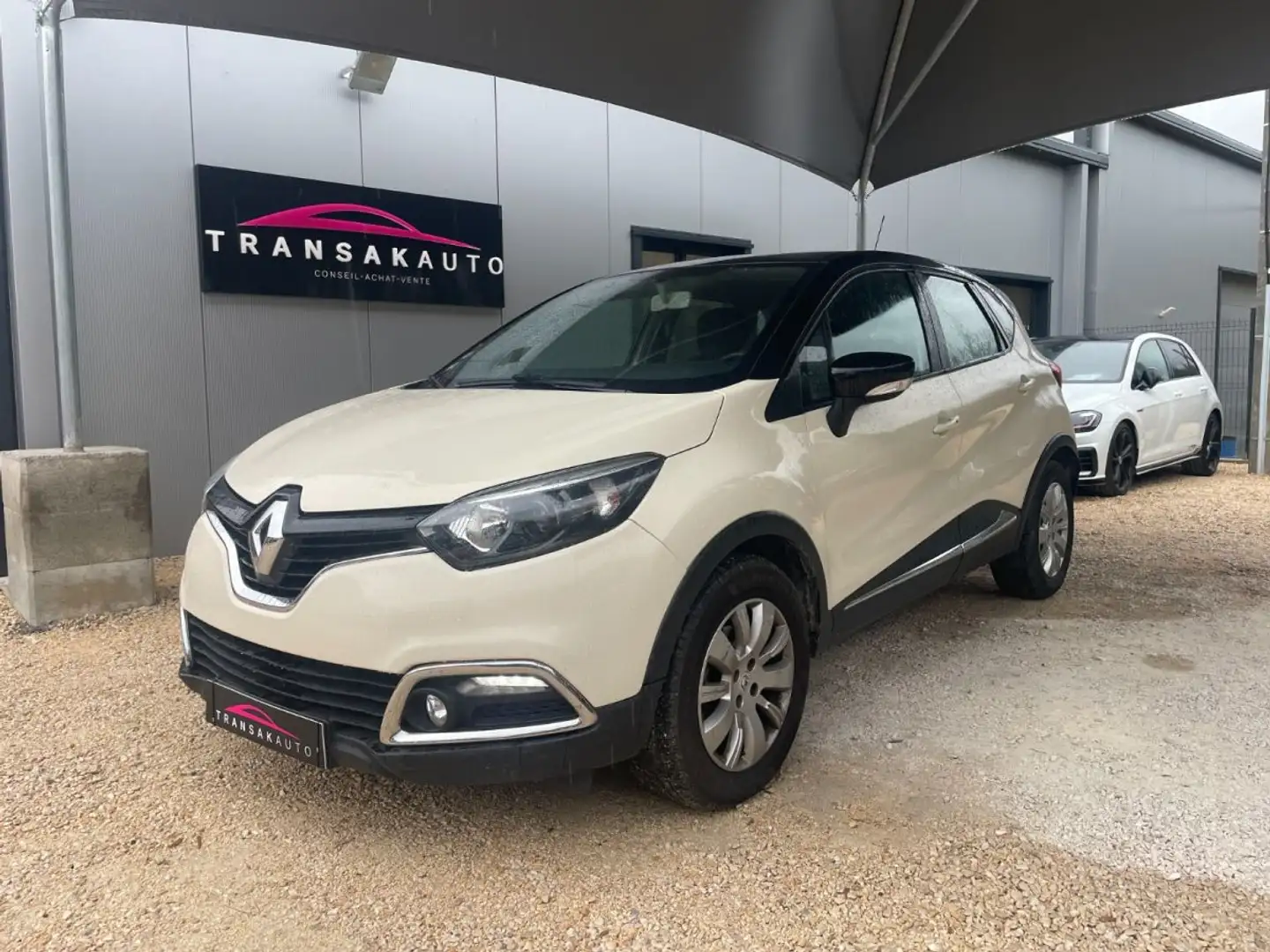 Renault Captur 1.5 dCi 90ch Energy SS eco² Zen / Suivi / Distribution Faite Blanc - 1
