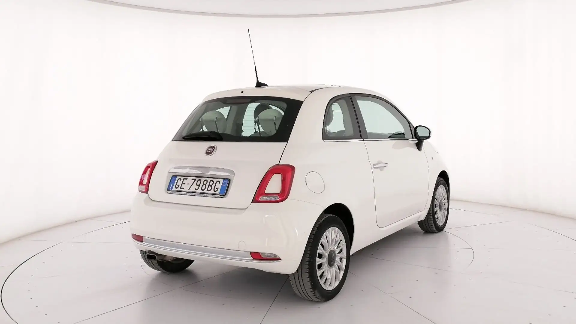 Fiat 500 1.2 Lounge easypower Gpl 69cv my18 Blanc - 2